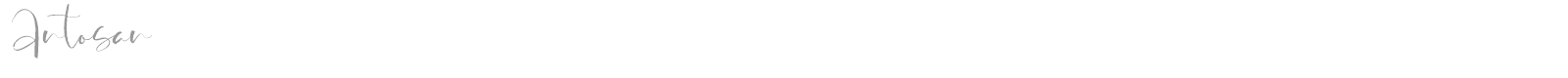 Antosan font preview